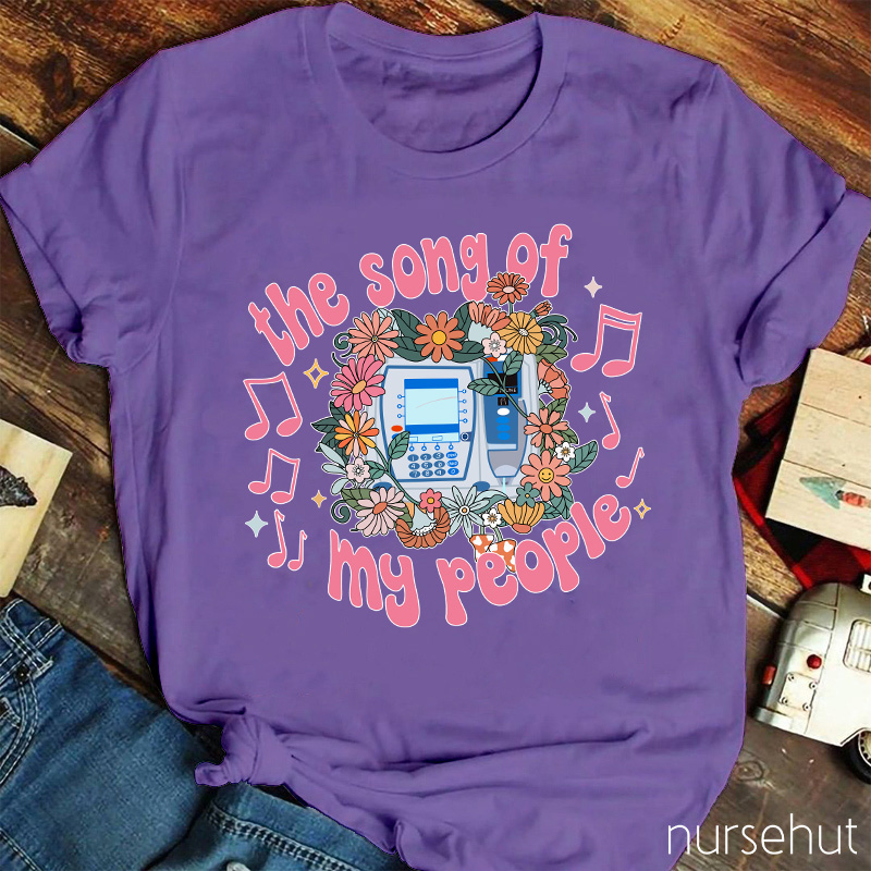 The Song Of My People Nurse T-Shirt