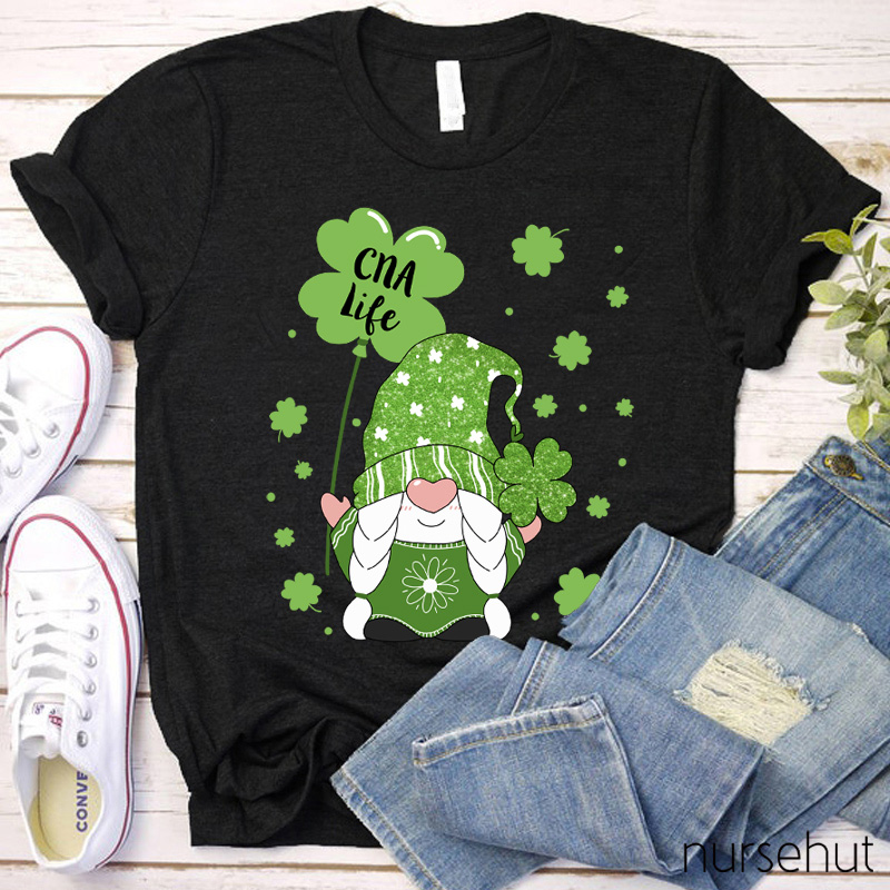 Personalized Lucky Life Nurse T-Shirt