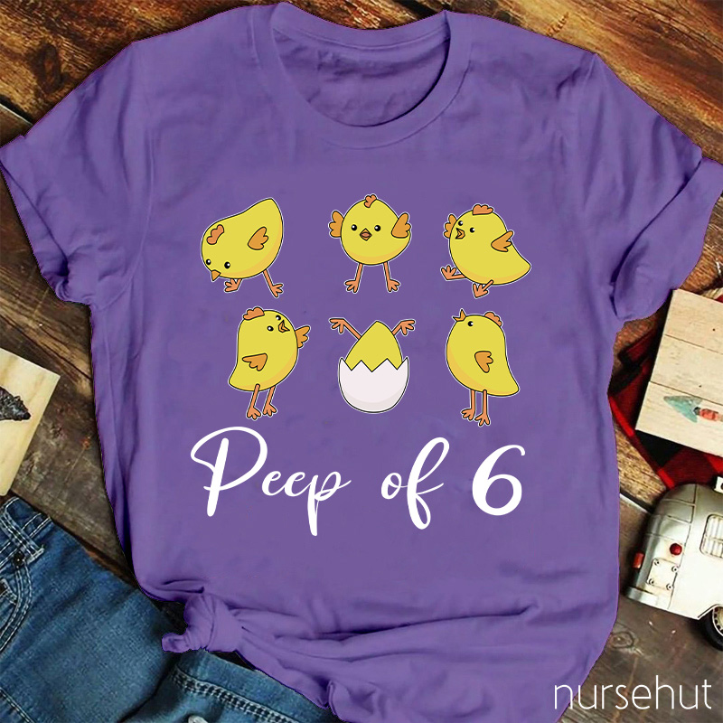 Peep Of 6 Nurse T-Shirt