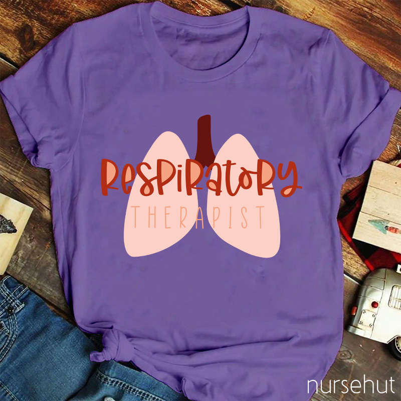 Respiratory Therapist Lung Nurse T-Shirt