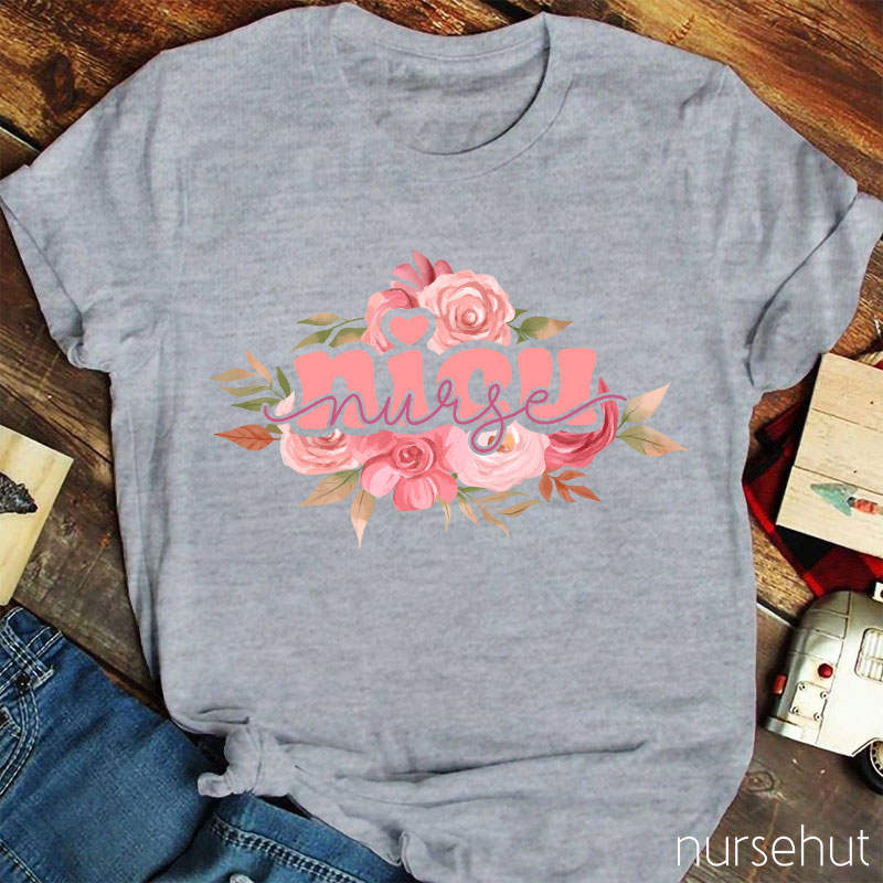 Rose Nicu Nurse T-Shirt