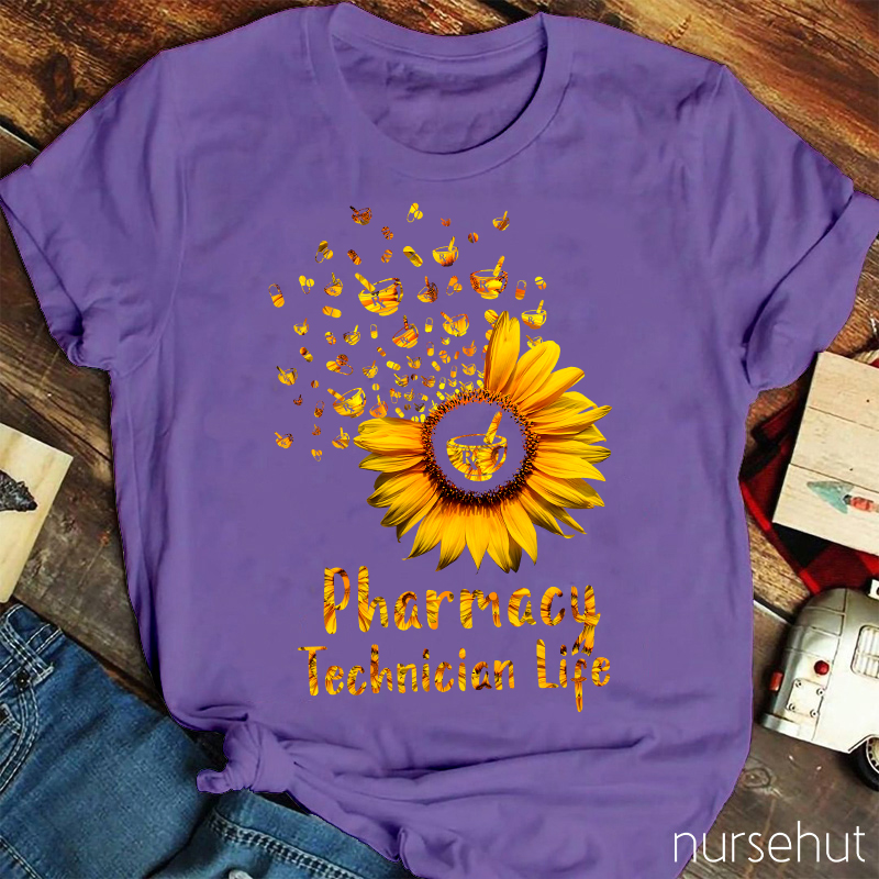 Pharmacy Technician Life Nurse T-Shirt
