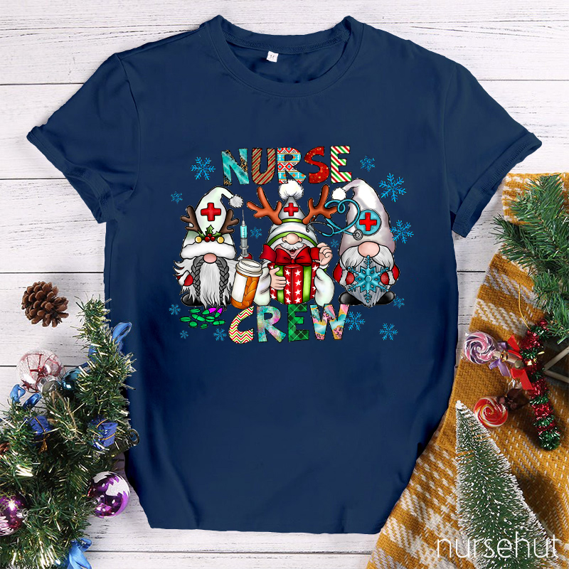Gnomes Nurse Crew Nurse T-Shirt
