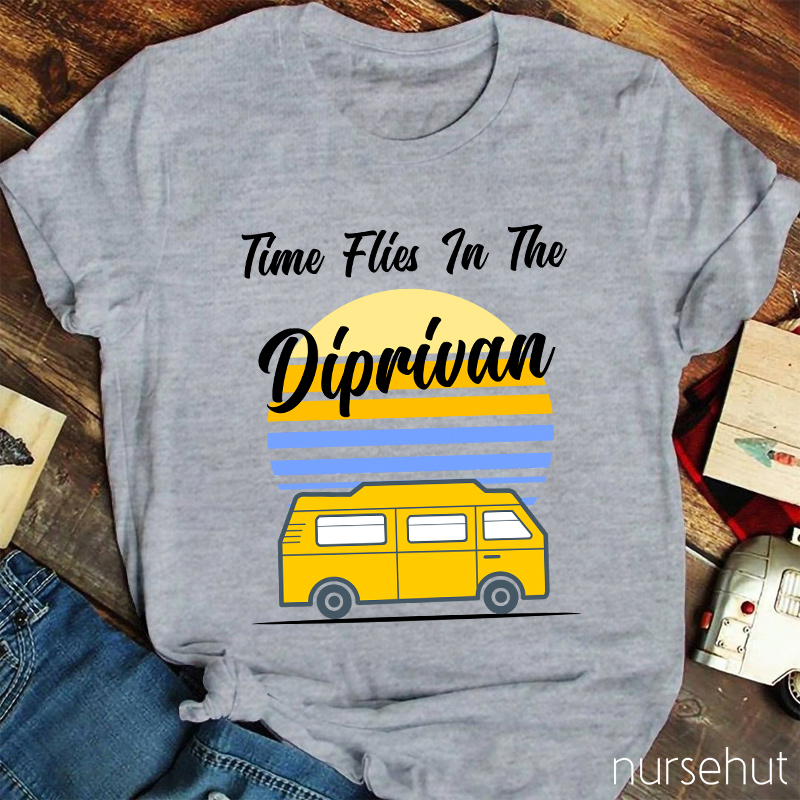 Time Files In The Diprivan Nurse T-Shirt