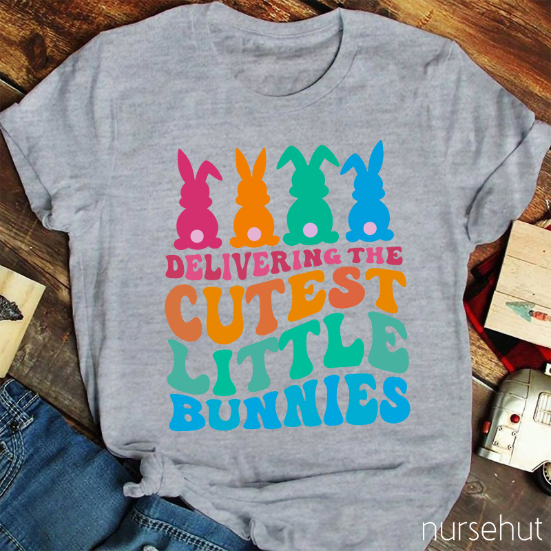 Delivering The Cutest Little Bunnies Nurse T-Shirt
