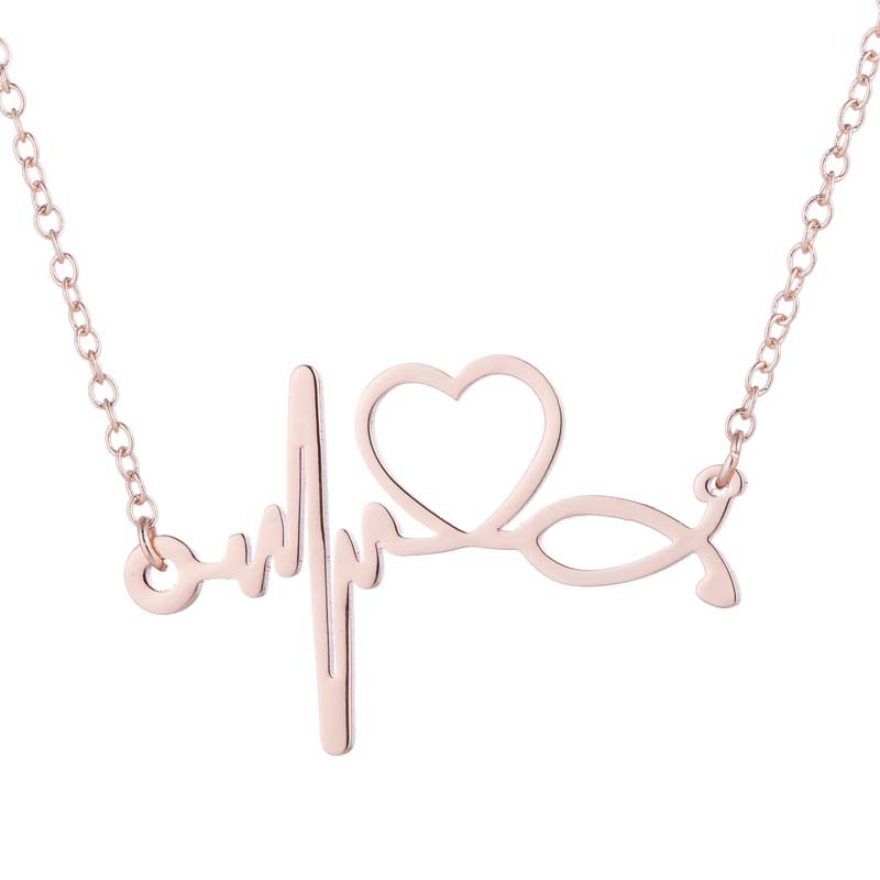 ECG Nurse Necklace