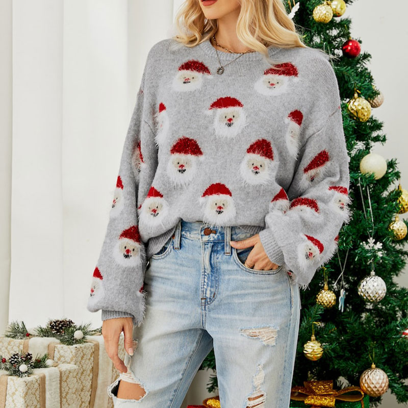 Santa Claus Christmas Pullover Sweaters