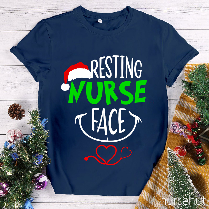 Resting Nurse Face Nurse T-Shirt