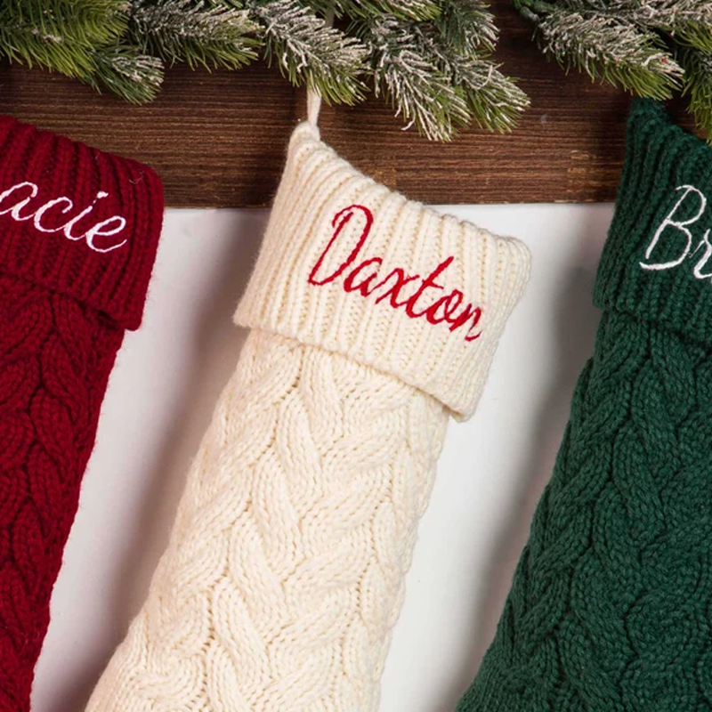 Personalized Exquisite Multicolor Nurse Christmas Stockings