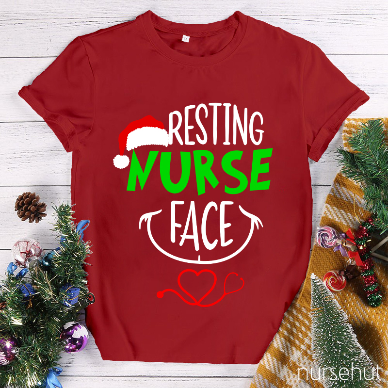 Resting Nurse Face Nurse T-Shirt
