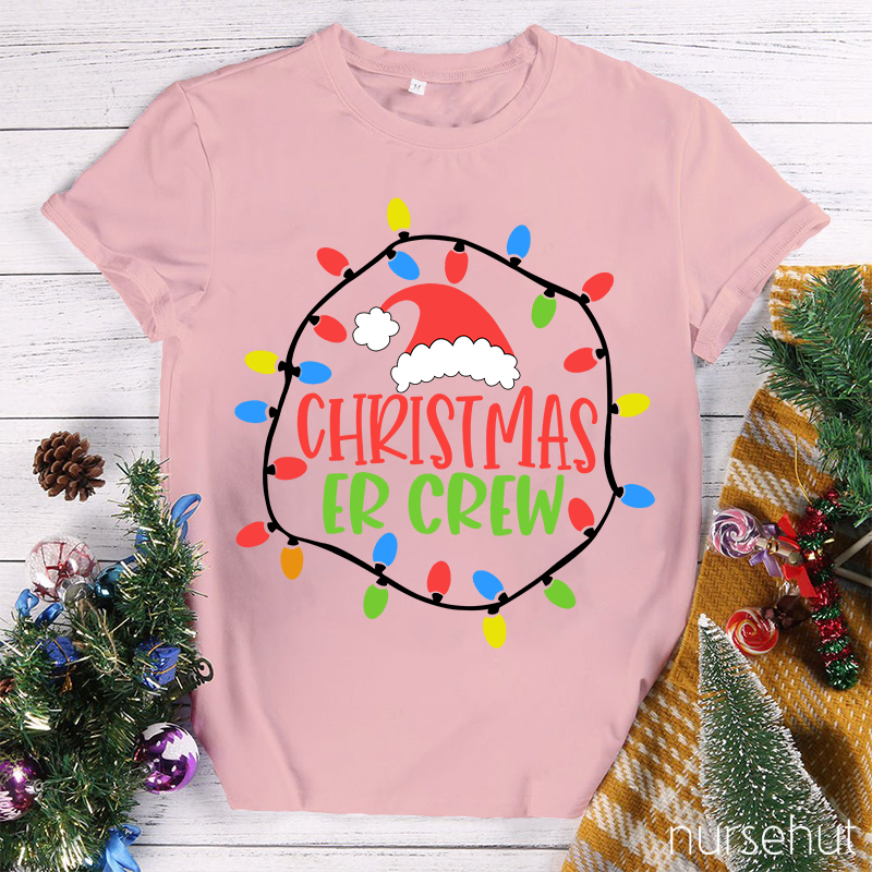 Christmas ER Crew Nurse T-Shirt