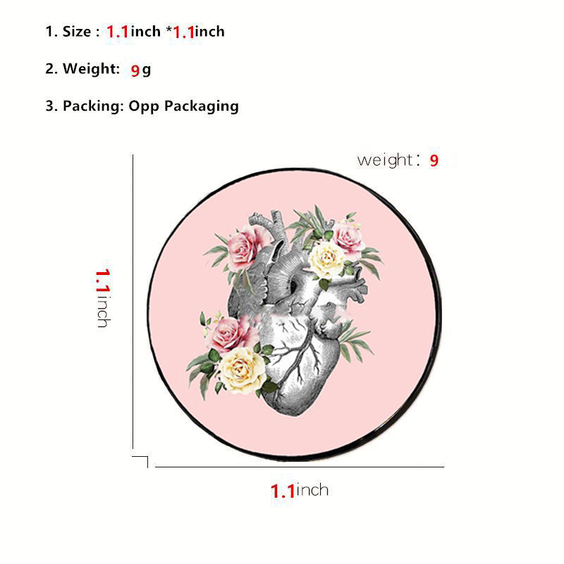 Heart In Love Nurse Pin