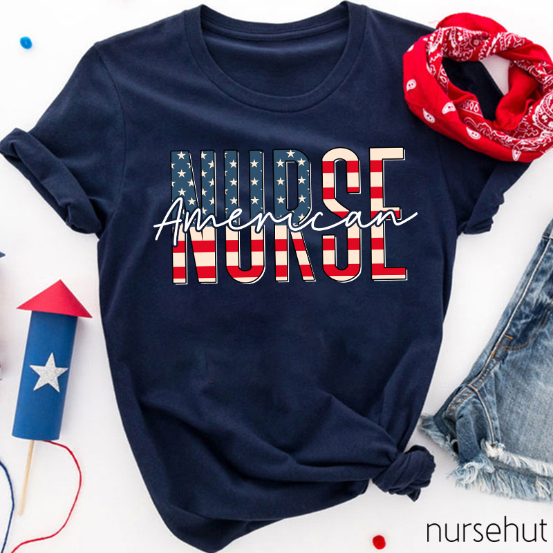 All American Nurse T-Shirt