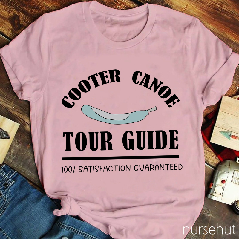 Cooter Canoe Tour Guide Nurse T-Shirt