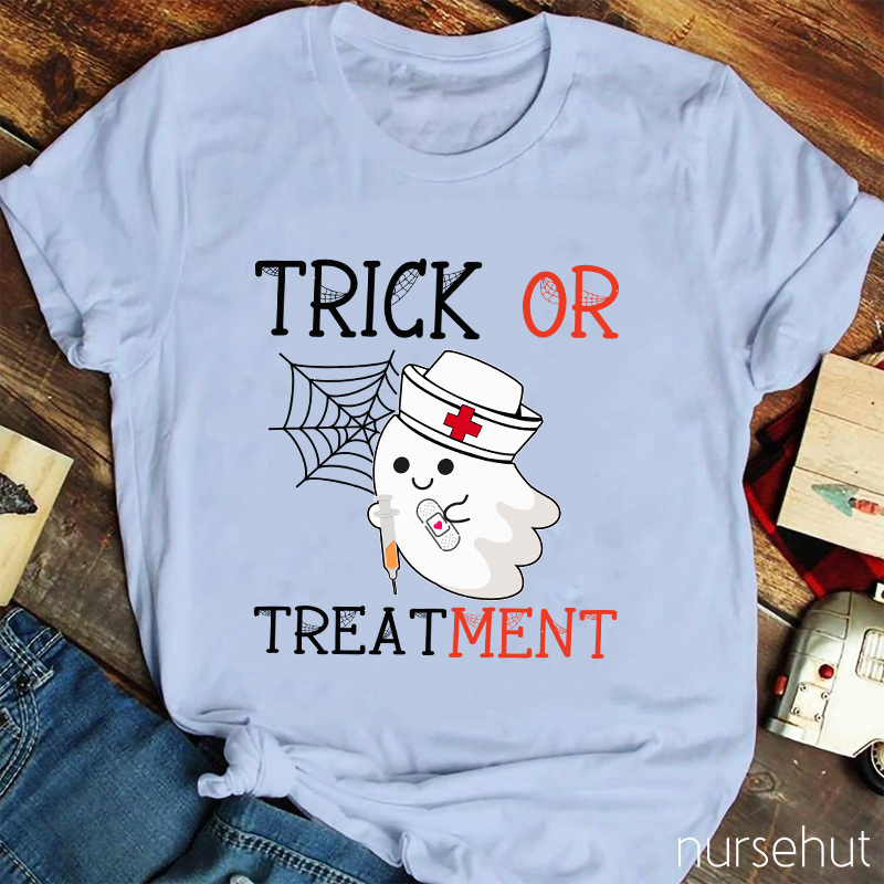 Trick Or Treatment Nurse T-Shirt