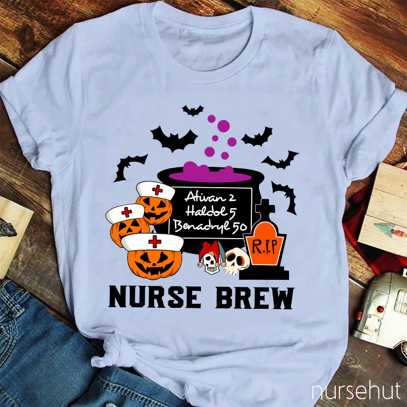 Happy Halloween Crew Nurse T-Shirt