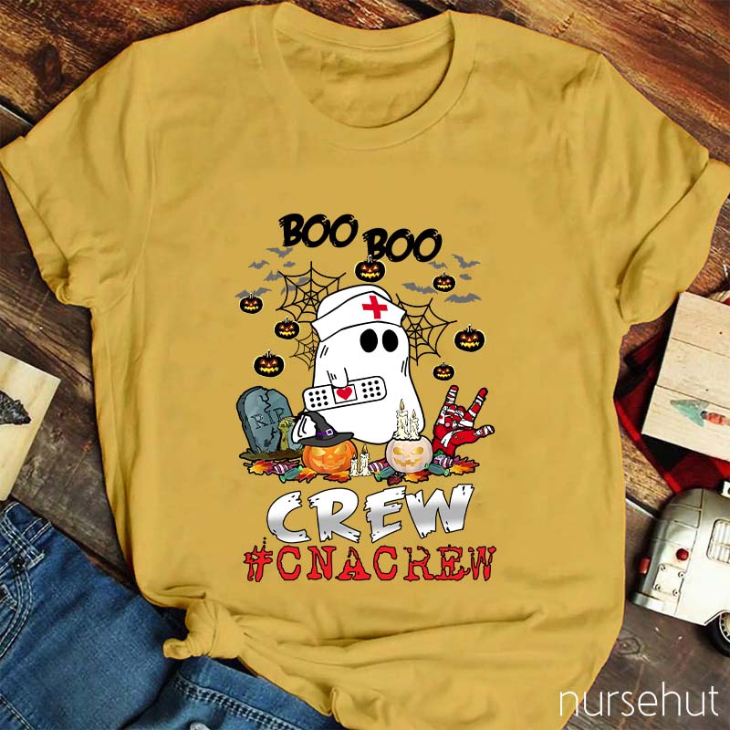 Personalized Boo Crew Nurse T-Shirt
