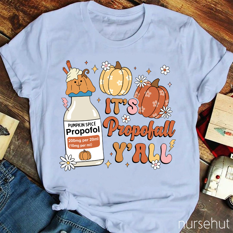 Propofol Halloween Pharmacist  Nurse T-Shirt