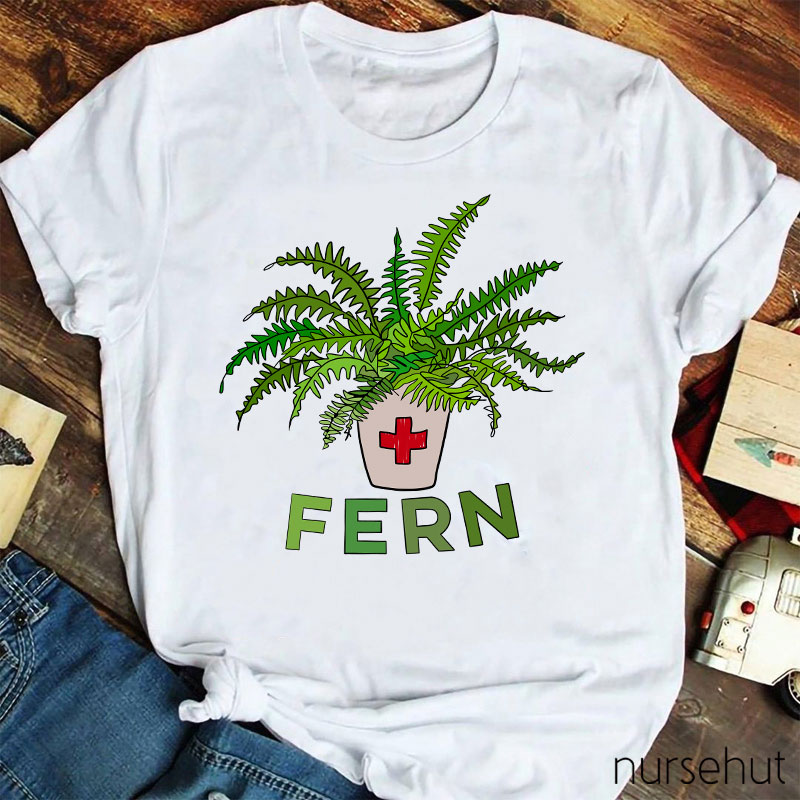 Fern Red Cross Nurse T-Shirt