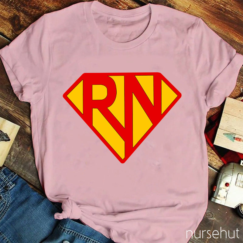 I Have Super Powers RN Nurse T-Shirt
