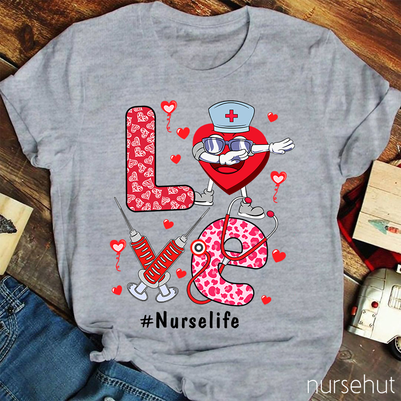 Personalized Love To Be A Nurse T-Shirt