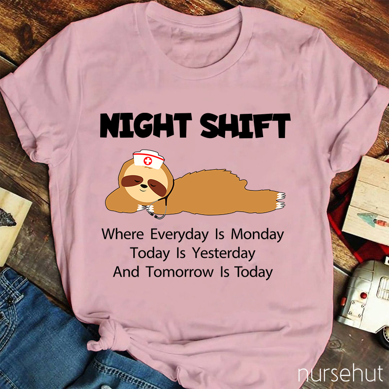 Night Shift Nurse T-shirt