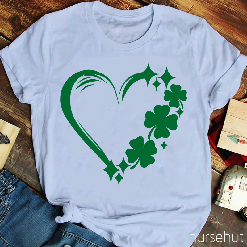 Love Saint Patrick's Day Nurse T-Shirt