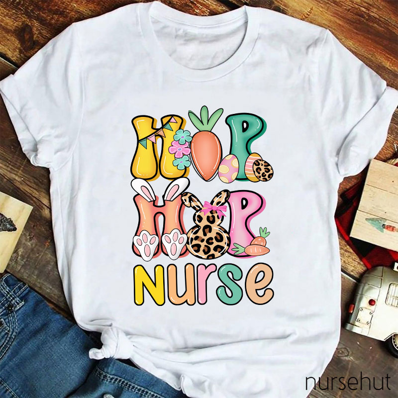 Hip Hip Bunny Nurse T-Shirt
