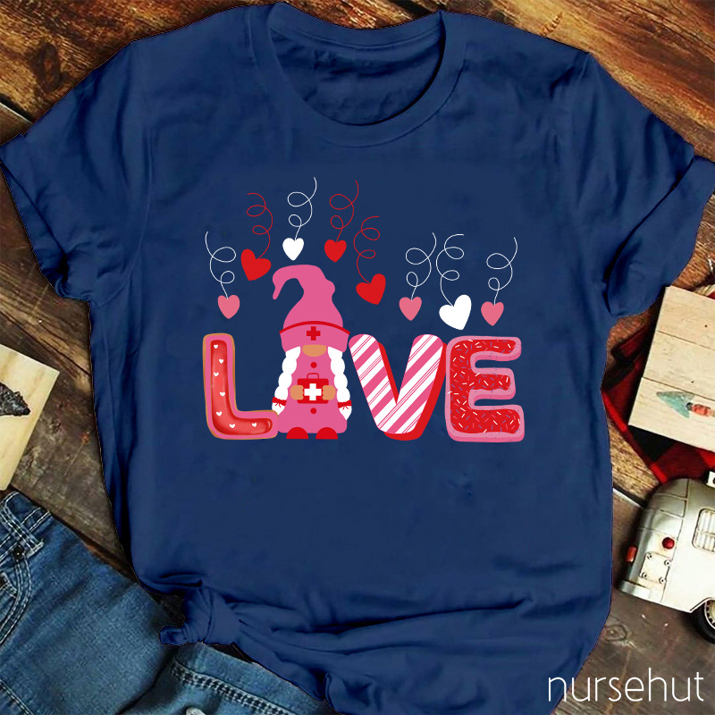 Take Care Of You With Love And Patience Nurse T-Shirt