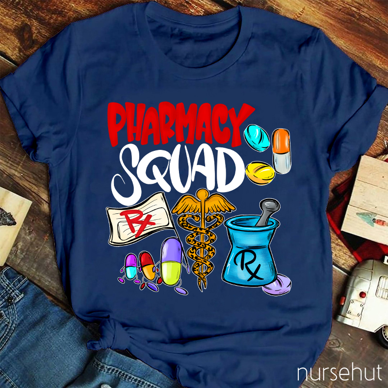 Pharmacy Squad Nurse T-Shirt