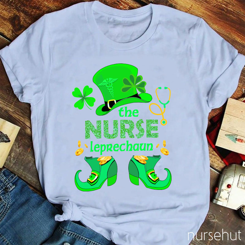 The Nurse Leprechaun Nurse T-Shirt