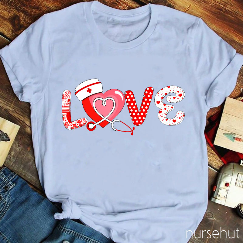 Love From A Nurse T-Shirt