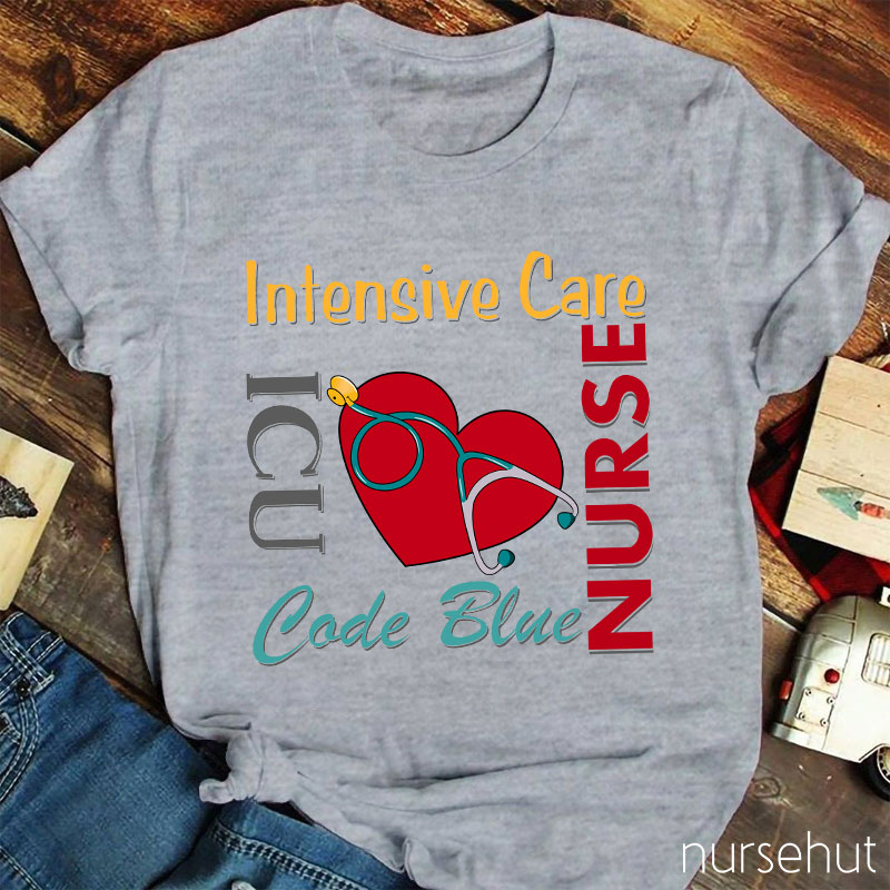 ICU Intensive Care Nurse T-Shirt