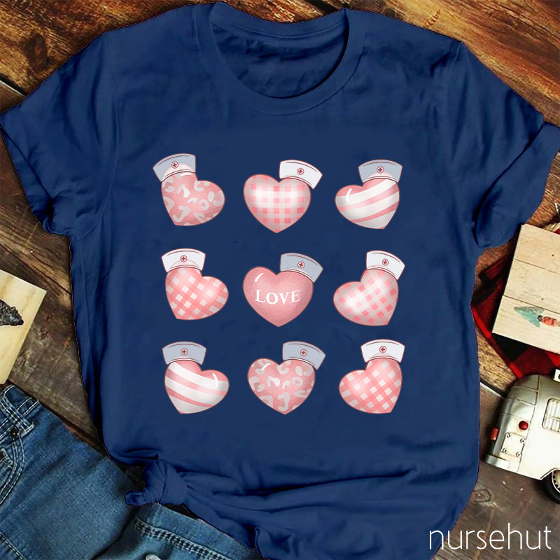 I Take Care Of You With Love Nurse T-Shirt