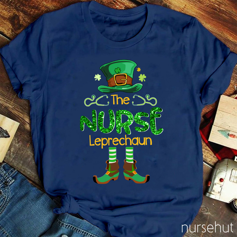 The Nurse Leprechaun Nurse T-Shirt