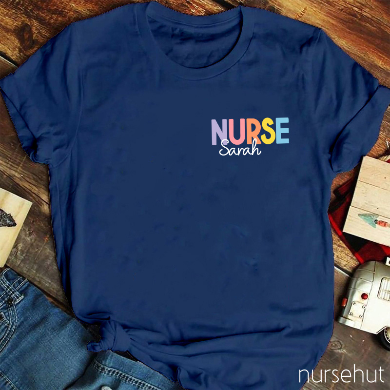 Personalized Nurse NameT-Shirt