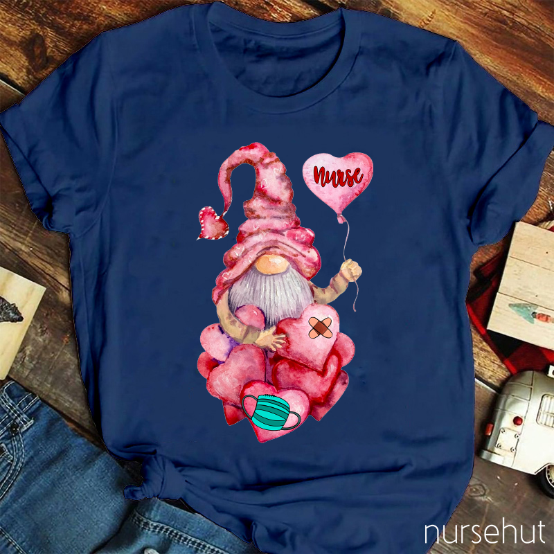 I'm Surrounded By Pink Heart Nurse T-Shirt