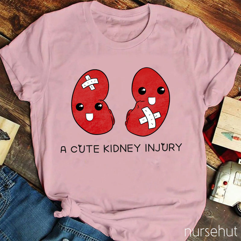 A Cute Kidney Injury Nurse T-Shirt