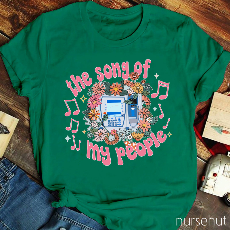 The Song Of My People Nurse T-Shirt