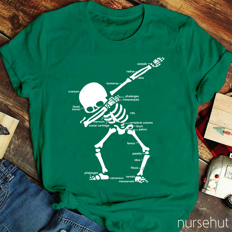Deb Skeleton Nurse T-Shirt
