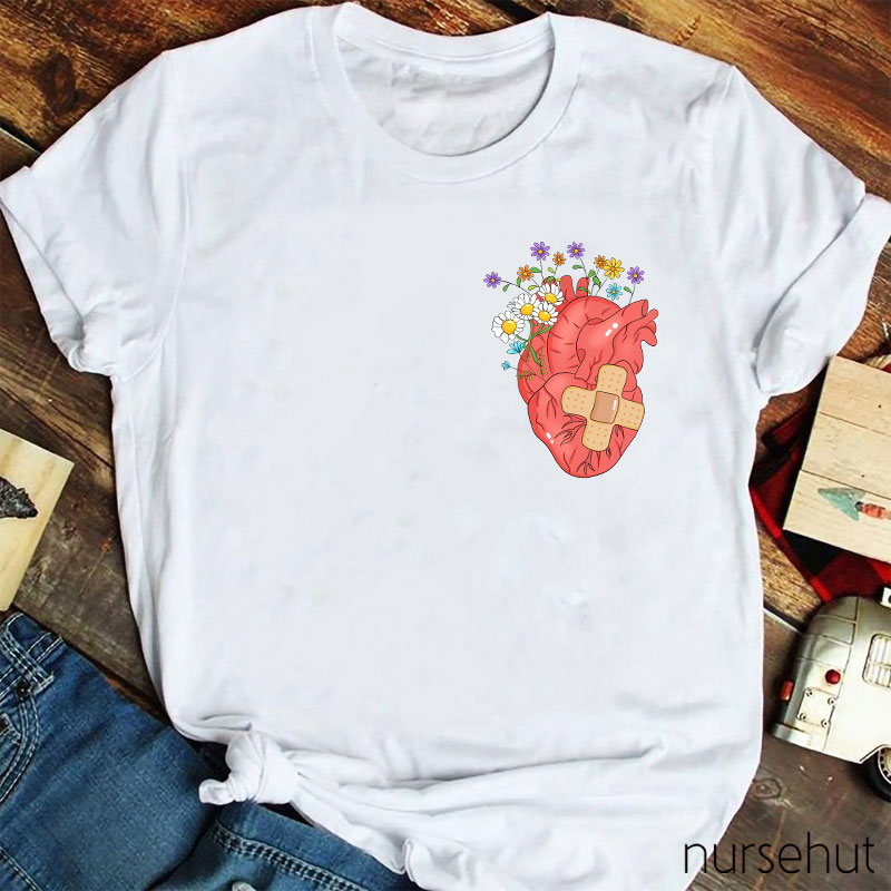 Take Care Of Your Heart Nurse T-Shirt
