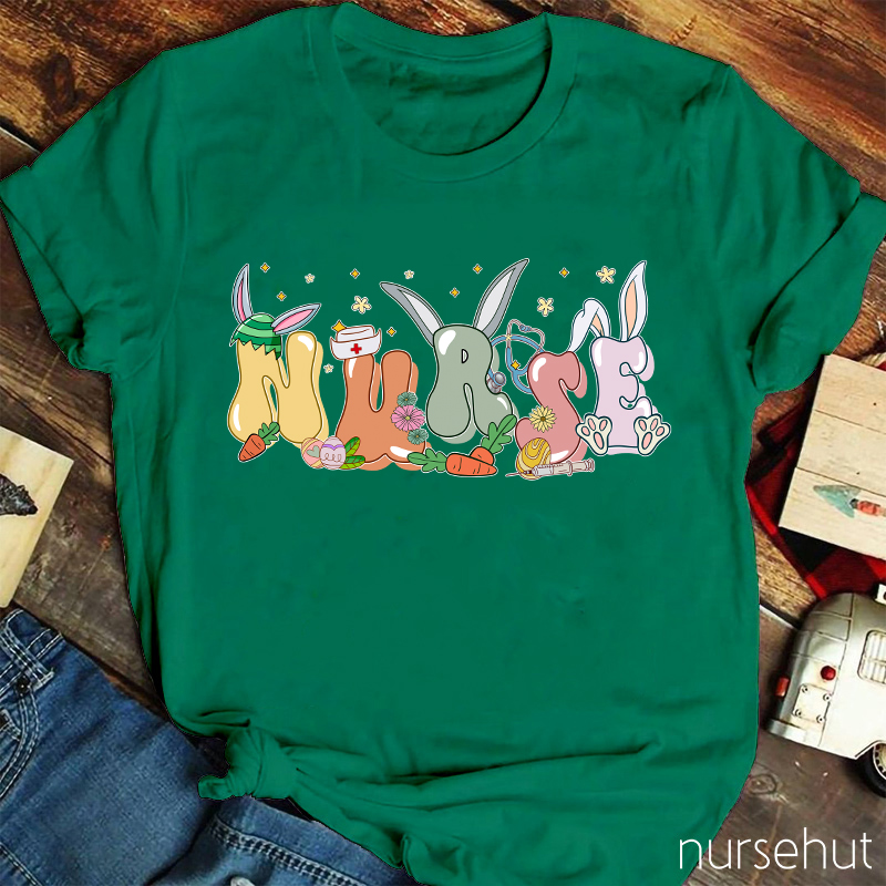 Easter Bunny Nurse T-Shirt