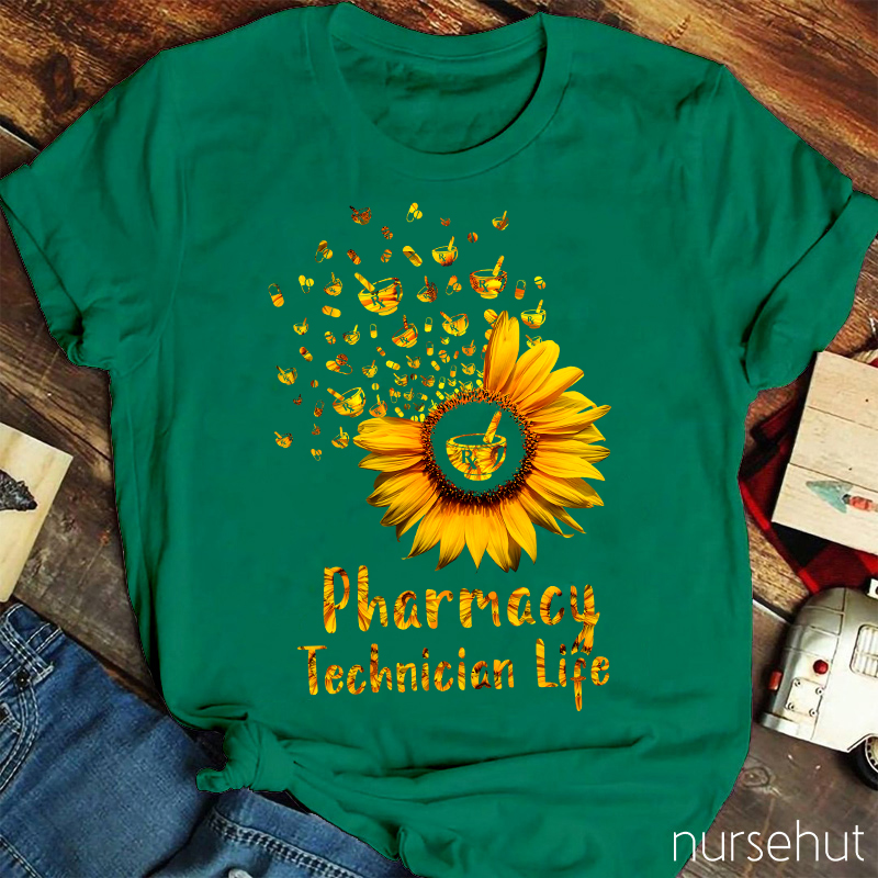 Pharmacy Technician Life Nurse T-Shirt