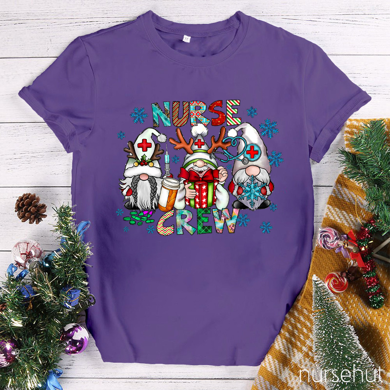 Gnomes Nurse Crew Nurse T-Shirt