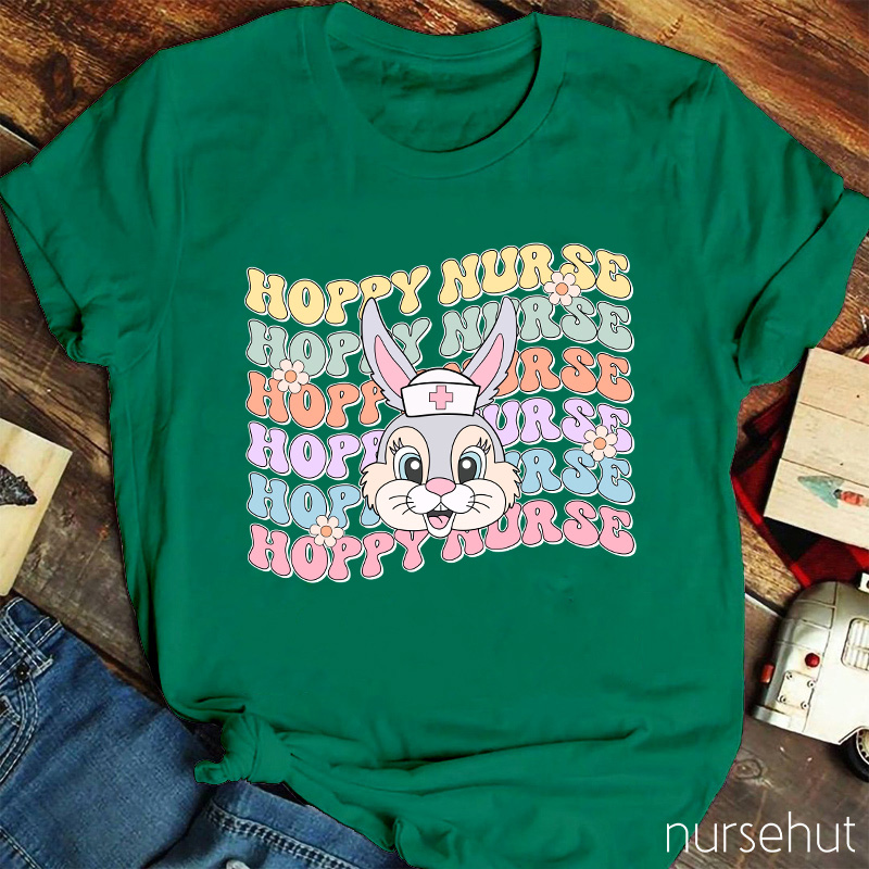 Hoppy Bunny Nurse T-Shirt