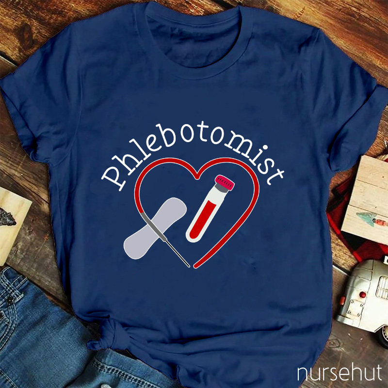 Phlebotomist Nurse T-Shirt