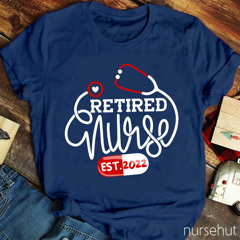 Retired Nurse EST 2022 Nurse T-Shirt