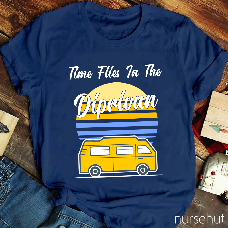 Time Files In The Diprivan Nurse T-Shirt