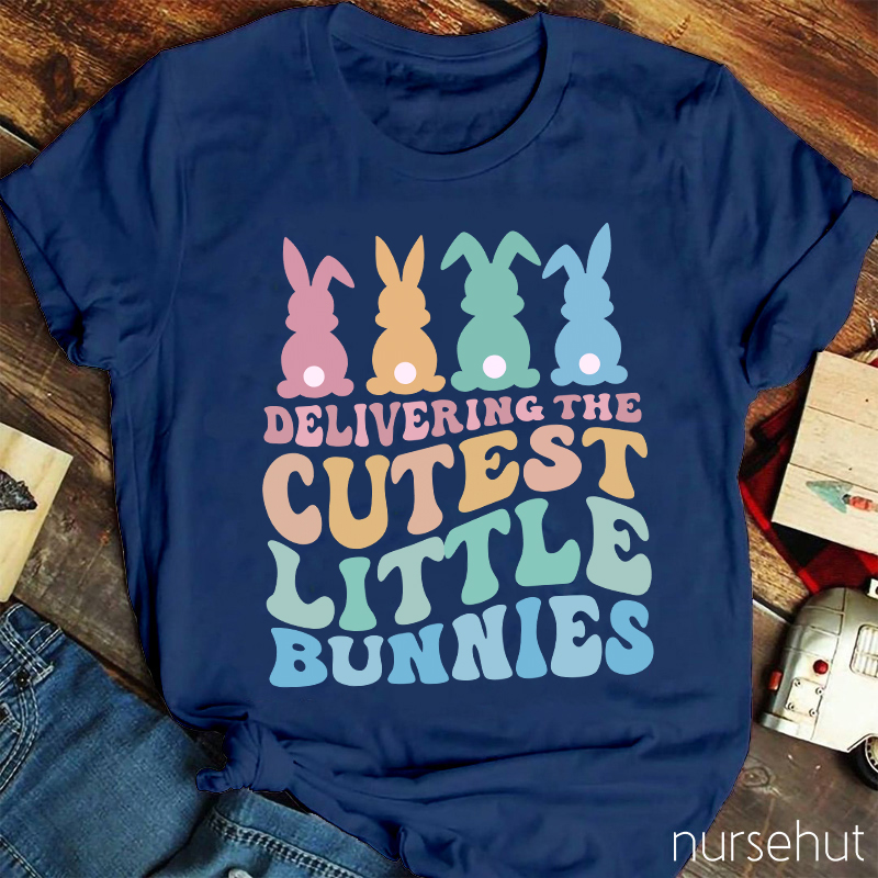 Delivering The Cutest Little Bunnies Nurse T-Shirt