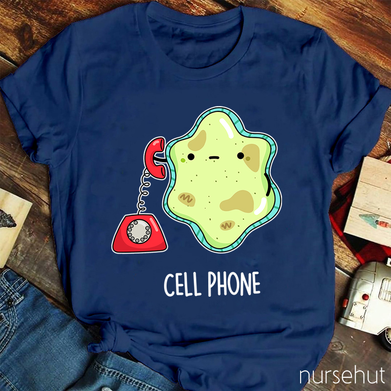 Cell Phone Nurse T-Shirt